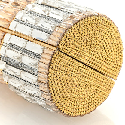 Judith Leiber Crystal Lipstick Seductress Minaudiere Clutch  Multicolor 7 of 8