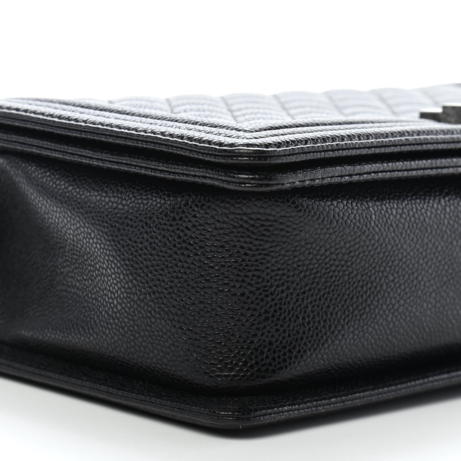 Chanel Caviar Quilted New Medium Boy Flap Black 8 of 9