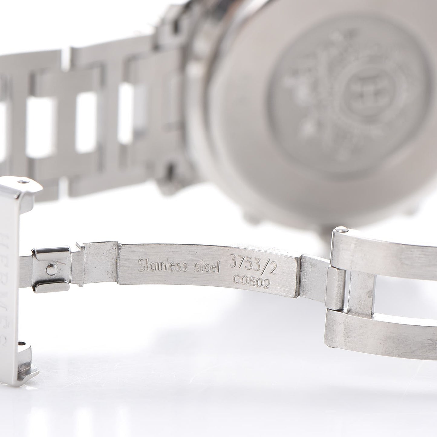 Stainless Steel 38mm Clipper Chronograph Quartz Watch