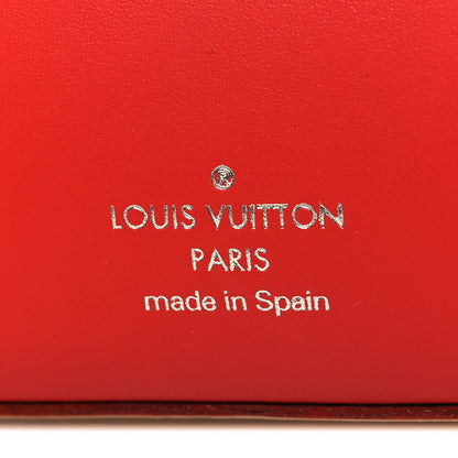 Louis Vuitton Monogram Elizabeth Pencil Pouch Red 6 of 10