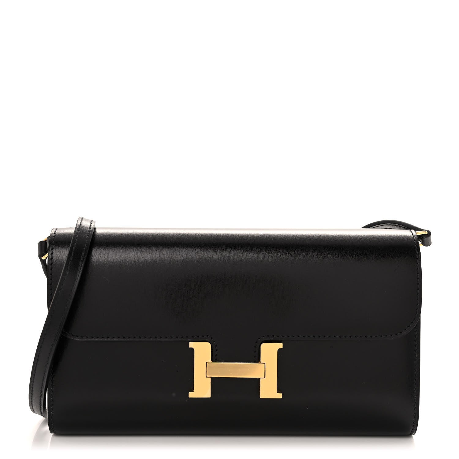 Hermes Box Constance Wallet To Go Black 1 of 11