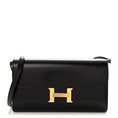 Hermes Box Constance Wallet To Go Black 1 of 11