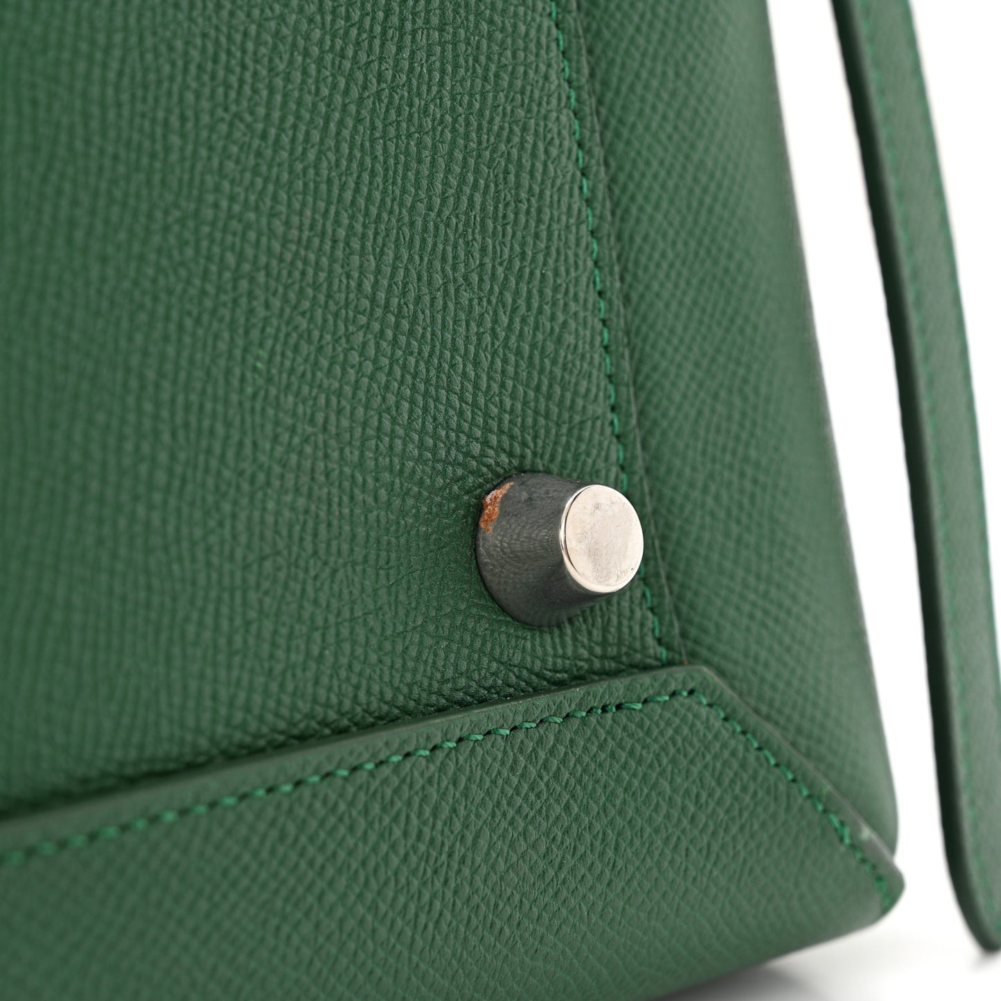 Grained Calfskin Mini Belt Bag Amazone