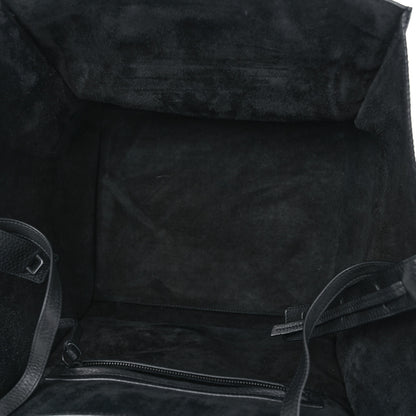 Celine Supple Calfskin Medium Phantom Luggage Black 5 of 15