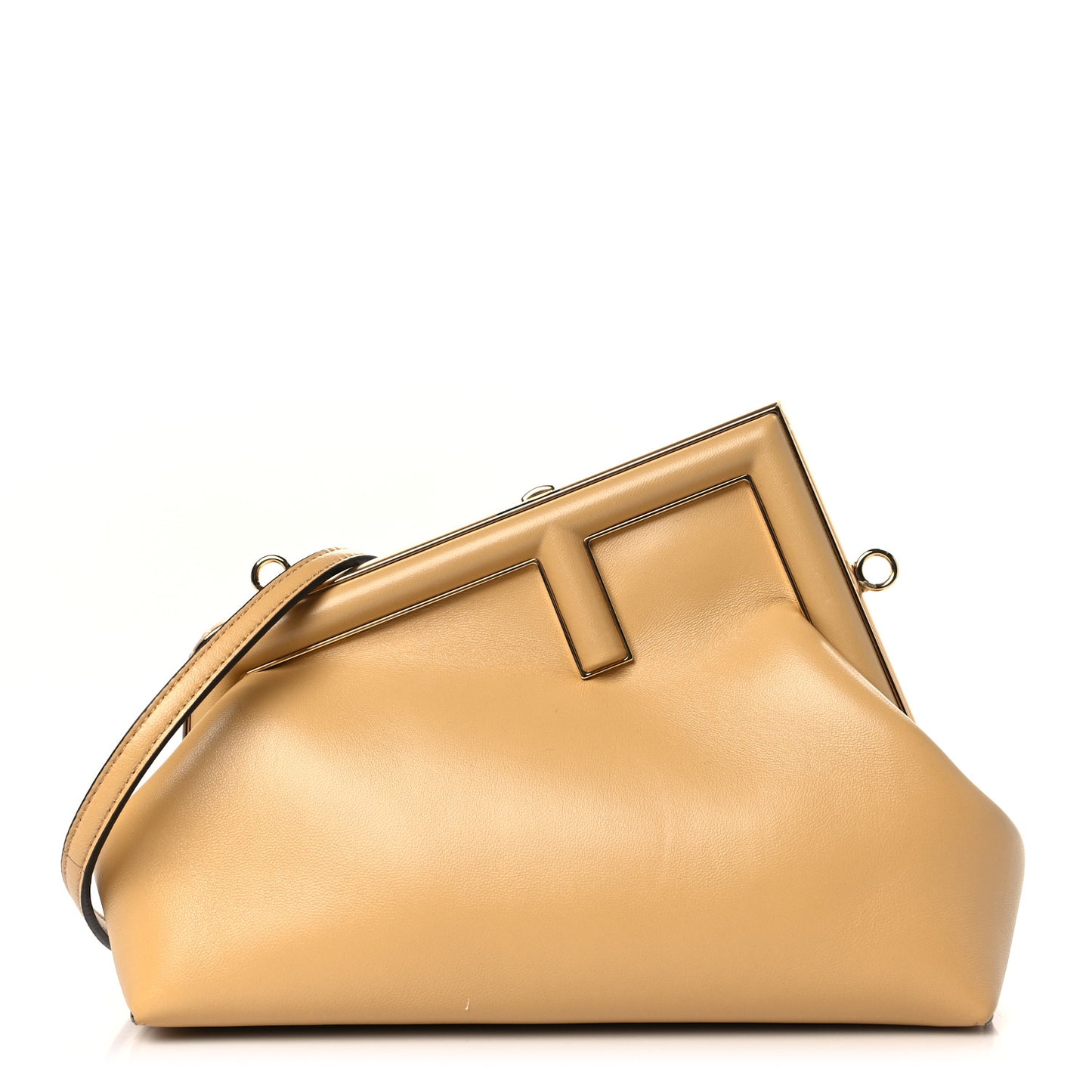Shiny Nappa Small Fendi First Sahara