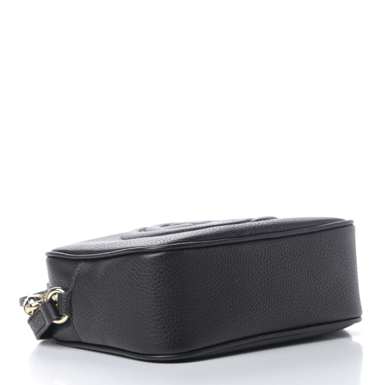 Gucci Pebbled Calfskin Small Soho Disco Bag Black 3 of 4