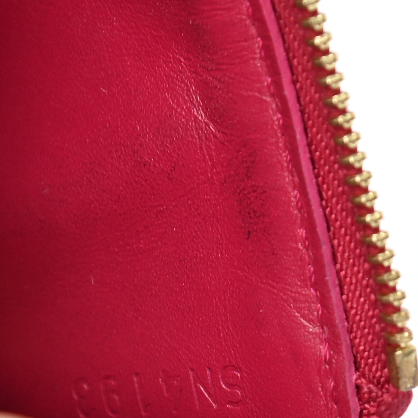 Vernis Key Pouch Rose Indien
