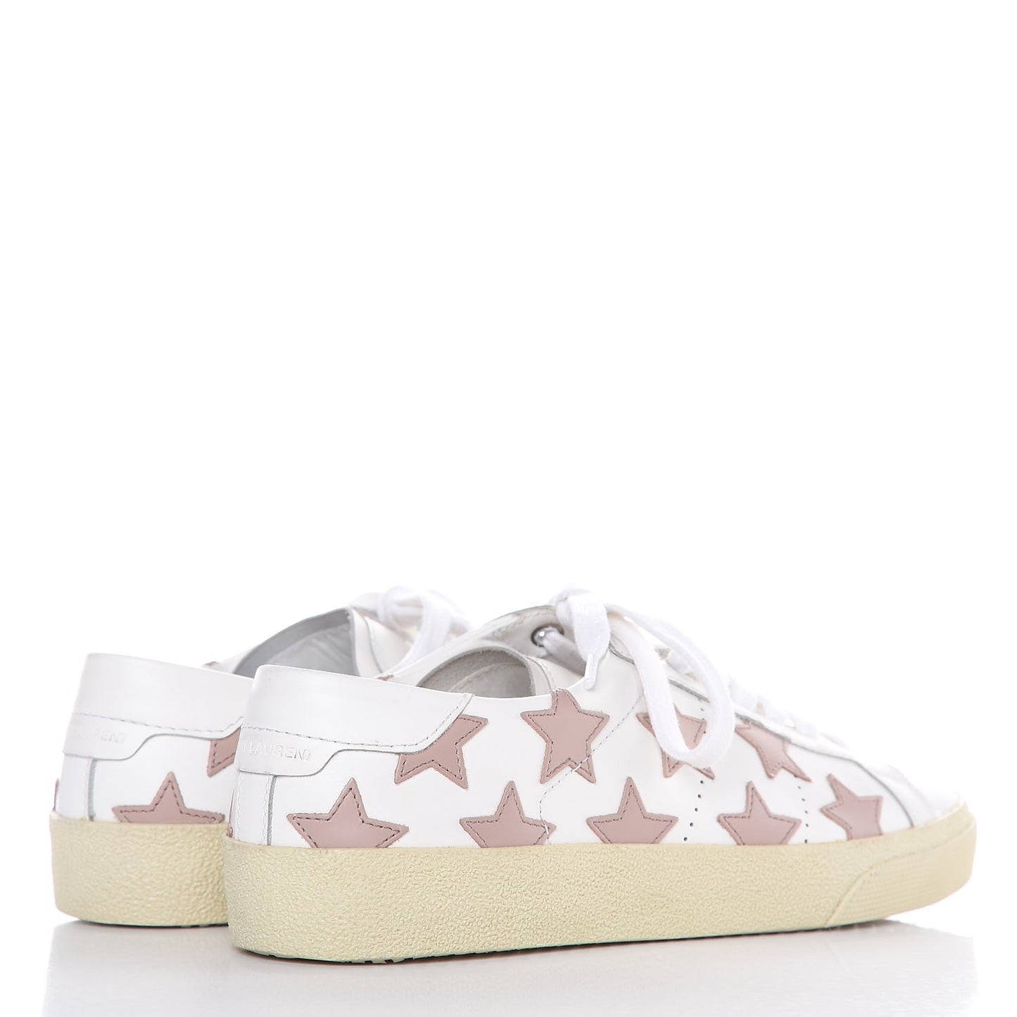 Nappa Star Court Sneakers 37 Off White Rose