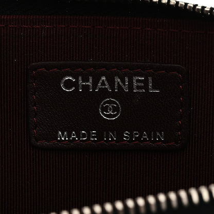Chanel Lambskin Quilted Key Holder Case Black 6 of 8