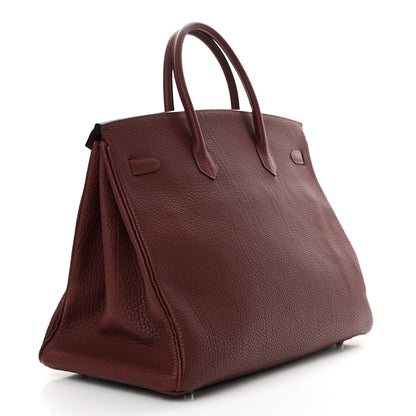 Hermes Fjord Birkin 40 Rouge H 3 of 10