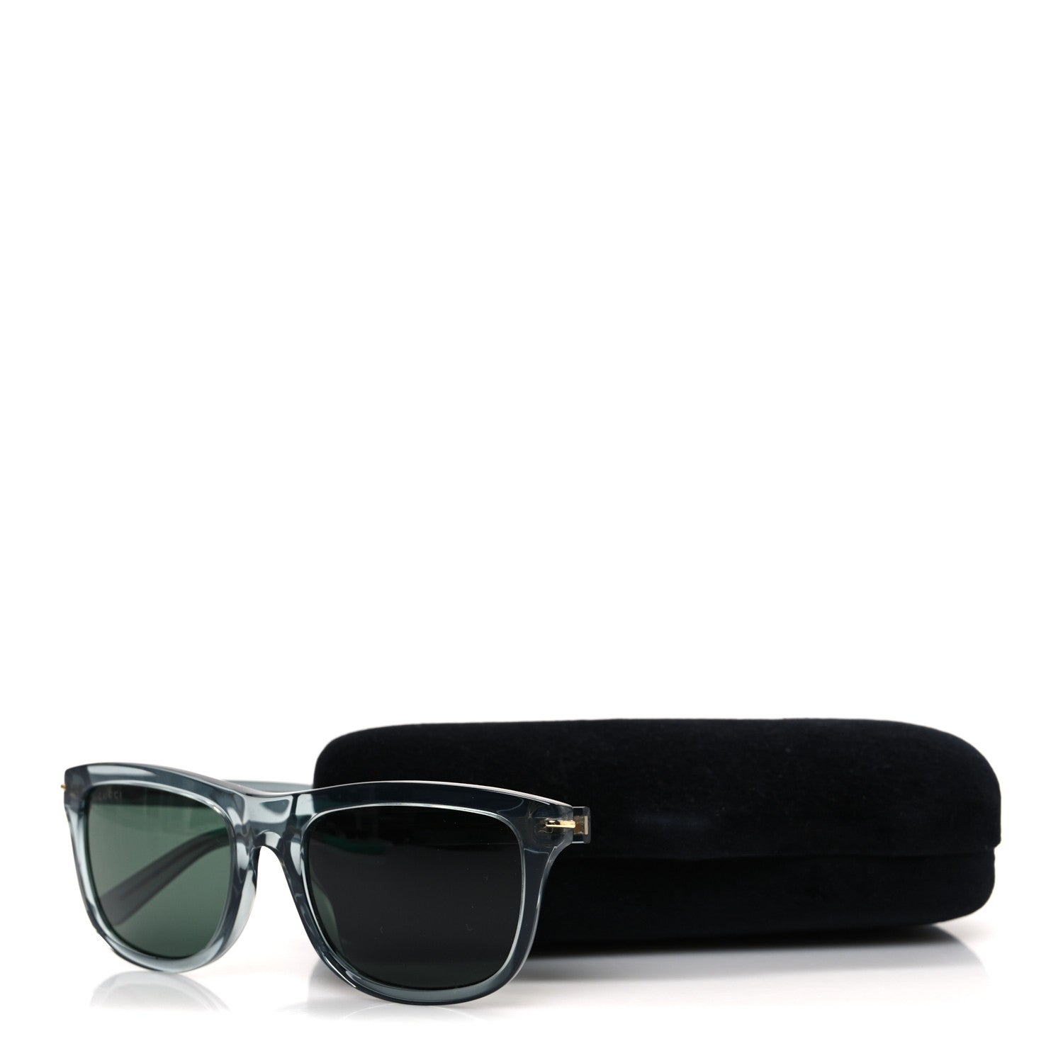 Gucci Acetate Square Frame Sunglasses GG1444S Blue 8 of 8