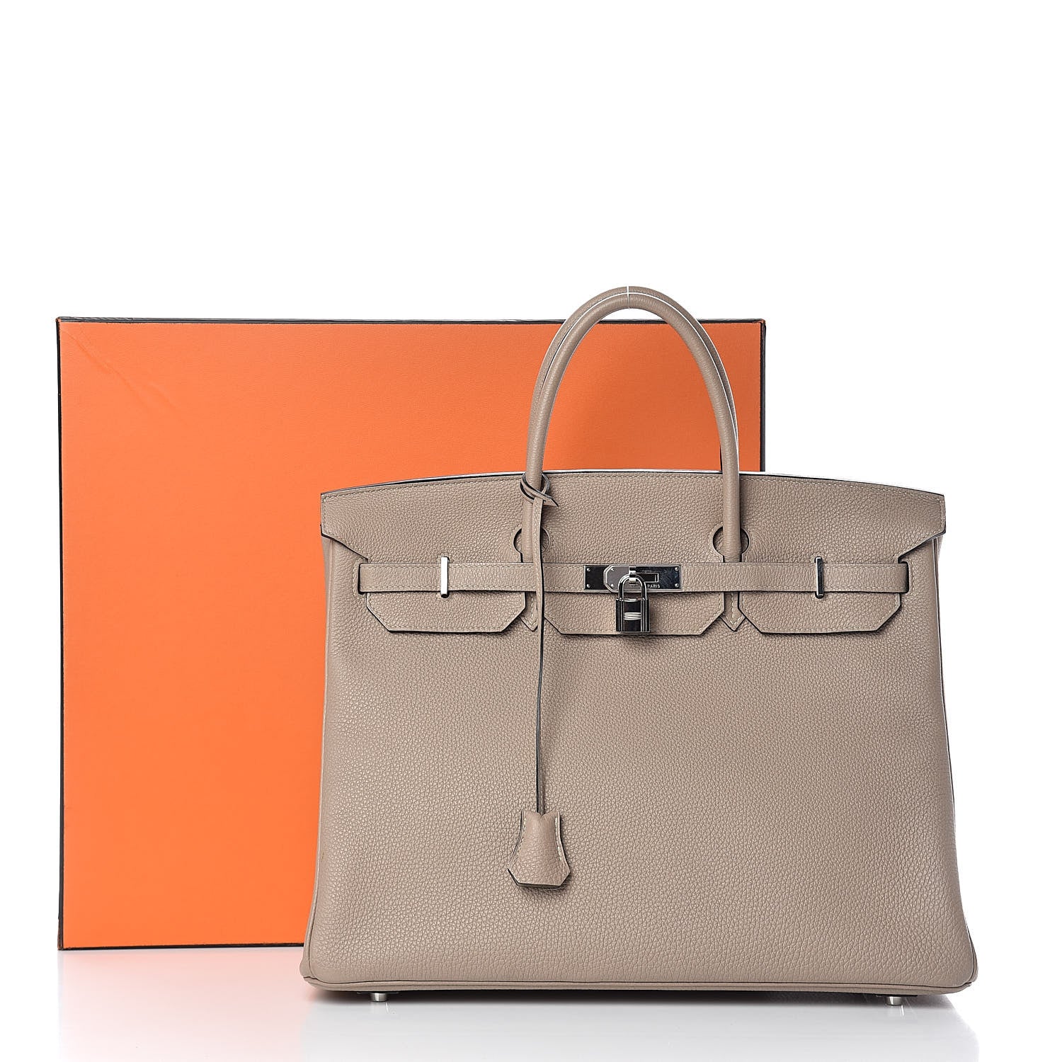 Hermes Togo Birkin 40 Gris Tourterelle 32 of 32