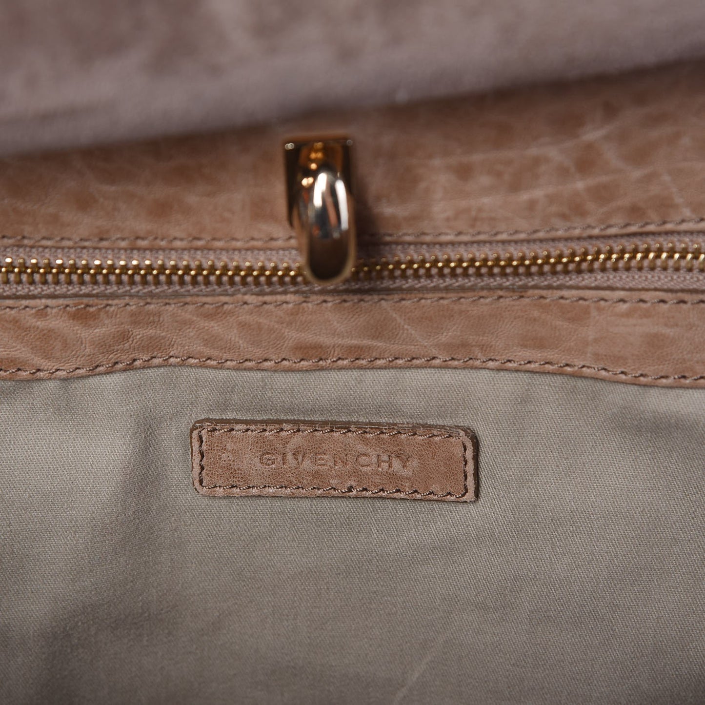 Lambskin Large New Line Tan
