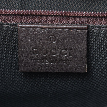 Gucci Monogram Bardot Shoulder Bag Dark Brown 5 of 6
