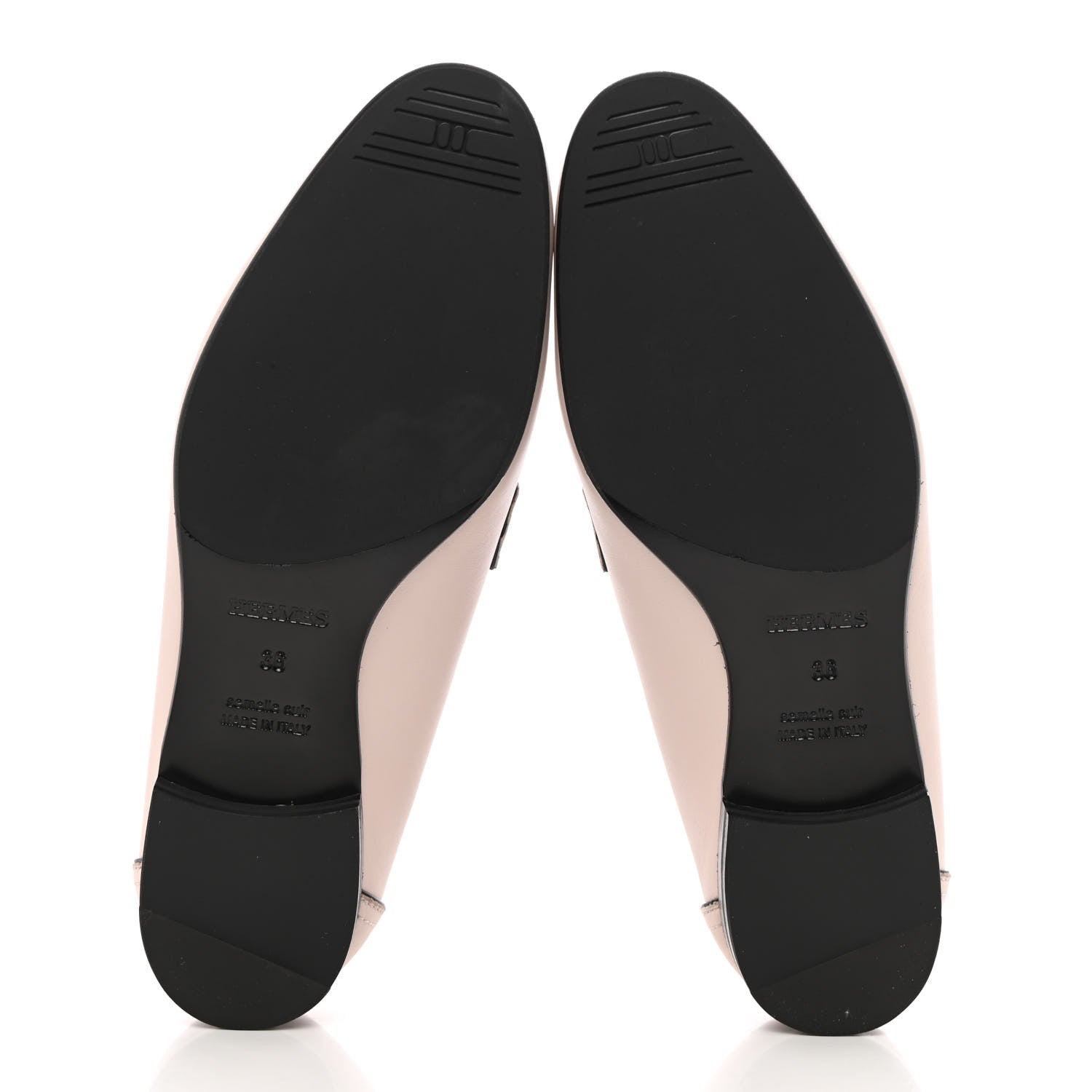 Hermes Calfskin Womens Paris Loafers 36 Rose Petale 5 of 10