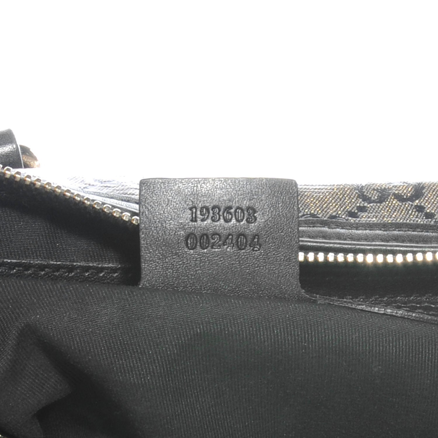 Gucci Crystal Monogram Joy Medium Boston Black 7 of 7