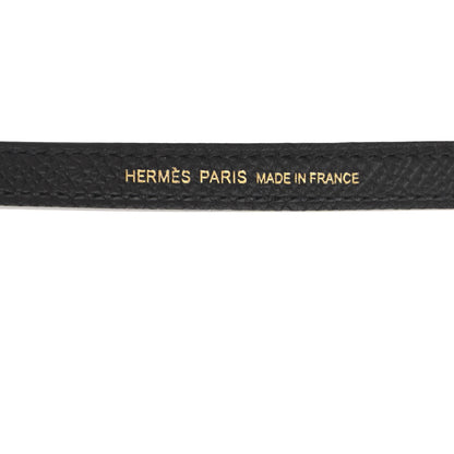Hermes Epsom Mini Kelly Sellier 20 Black 7 of 12