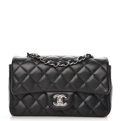 Chanel Caviar Quilted Mini Rectangular Flap Black 1 of 7