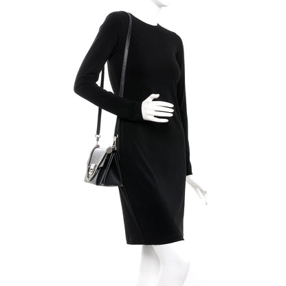 Givenchy Goatskin Small GV3 Shoulder Bag Black 2 of 7