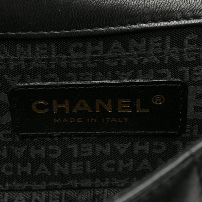 Chanel Lambskin Quilted Mini Chocolate Bar Flap Black 6 of 10