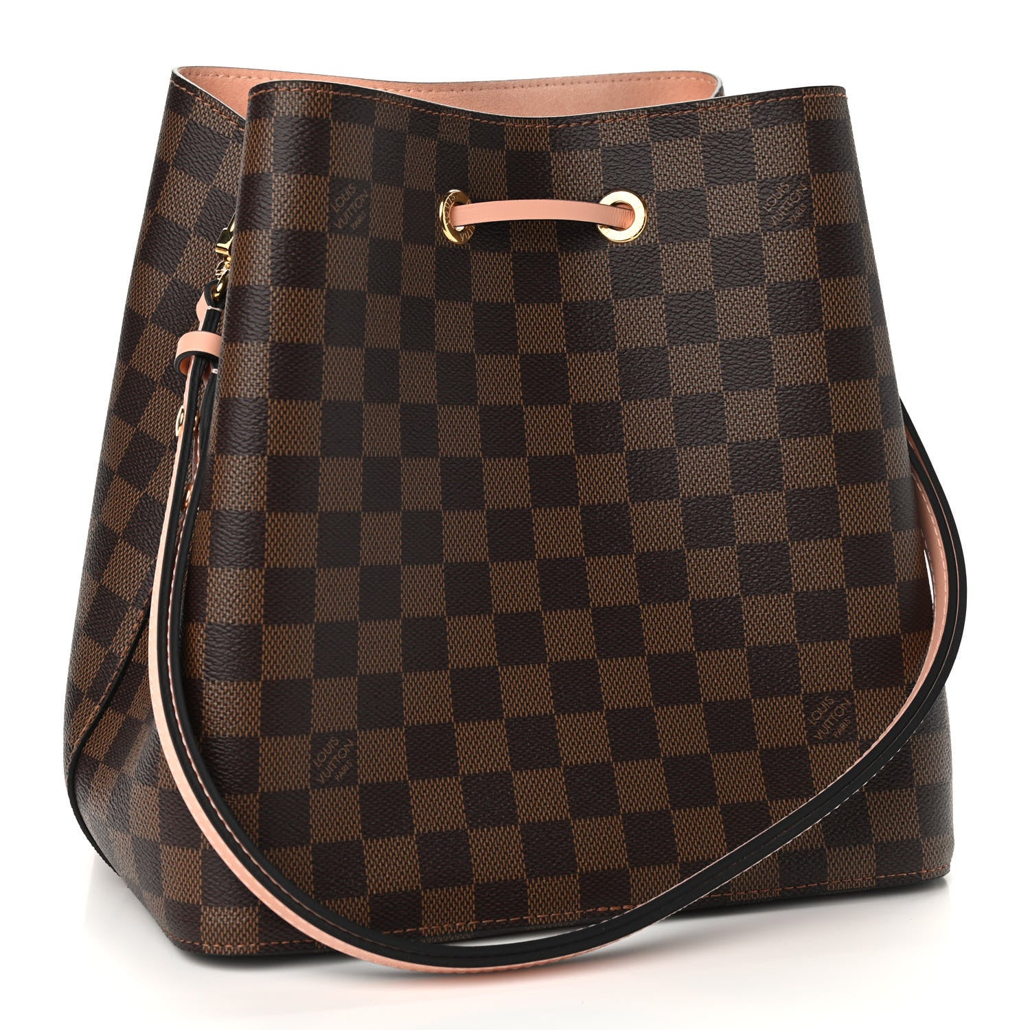 Louis Vuitton Damier Ebene Neonoe MM Venus Pink 3 of 8