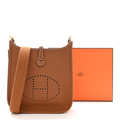 Hermes Taurillon Maurice Evelyne TPM Gold 11 of 11