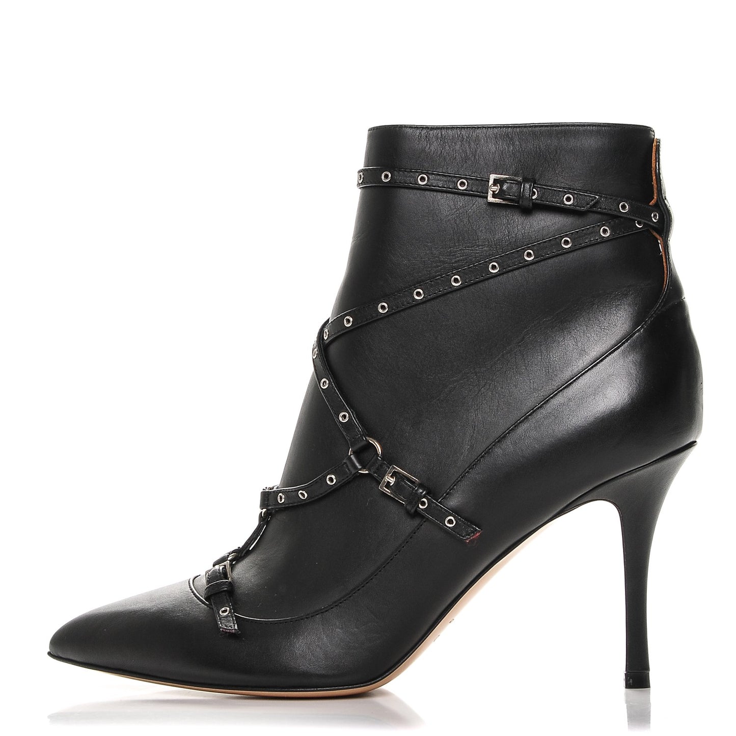 Nappa Love Latch 100mm Ankle Boots 41 Black