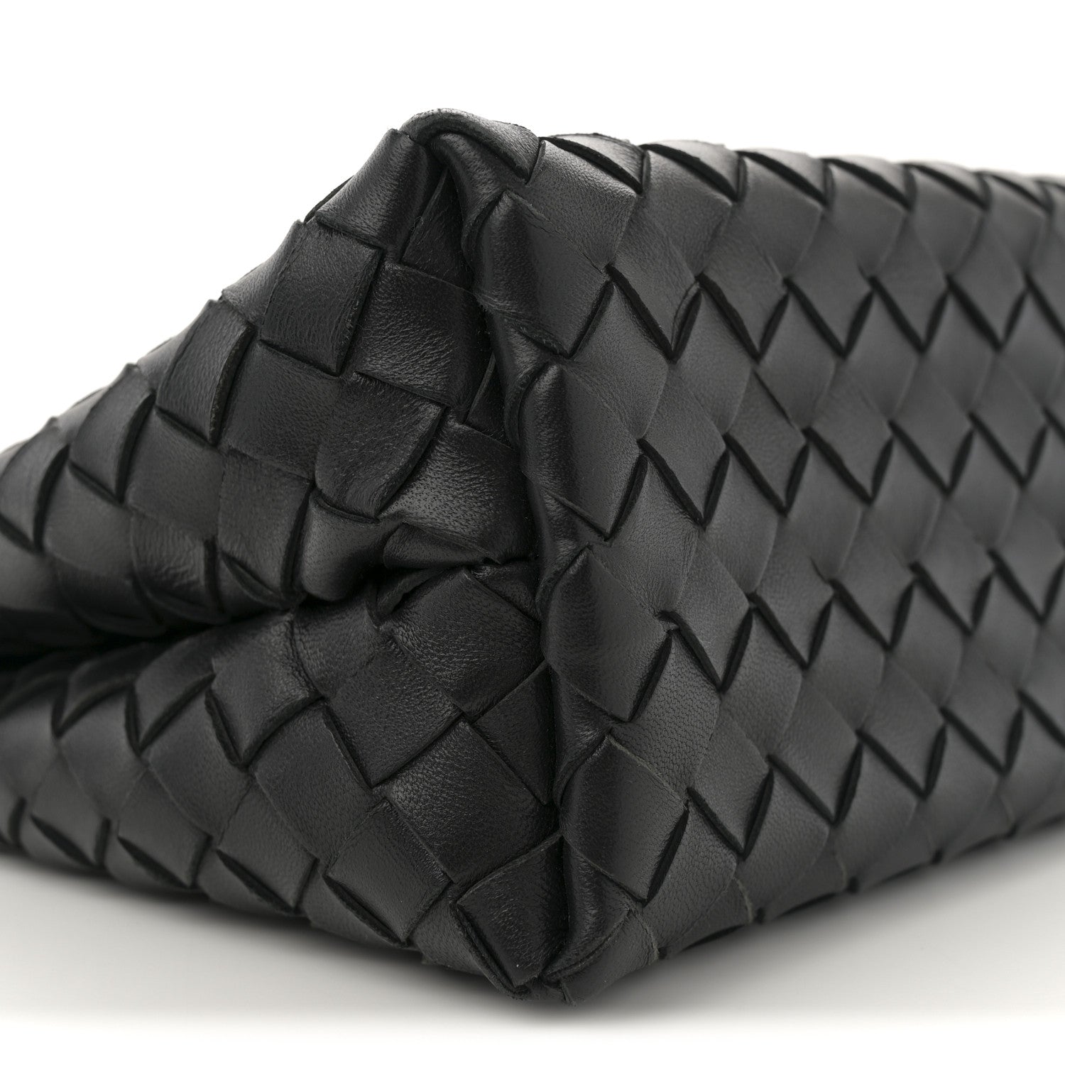 Bottega Veneta Nappa Intrecciato Small Andiamo With Chain Shoulder Bag Black 8 of 10