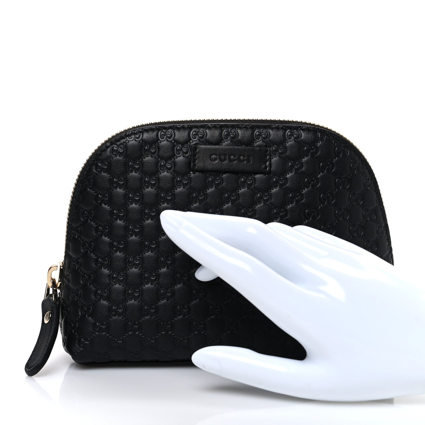 Microguccissima GG Cosmetic Case Black