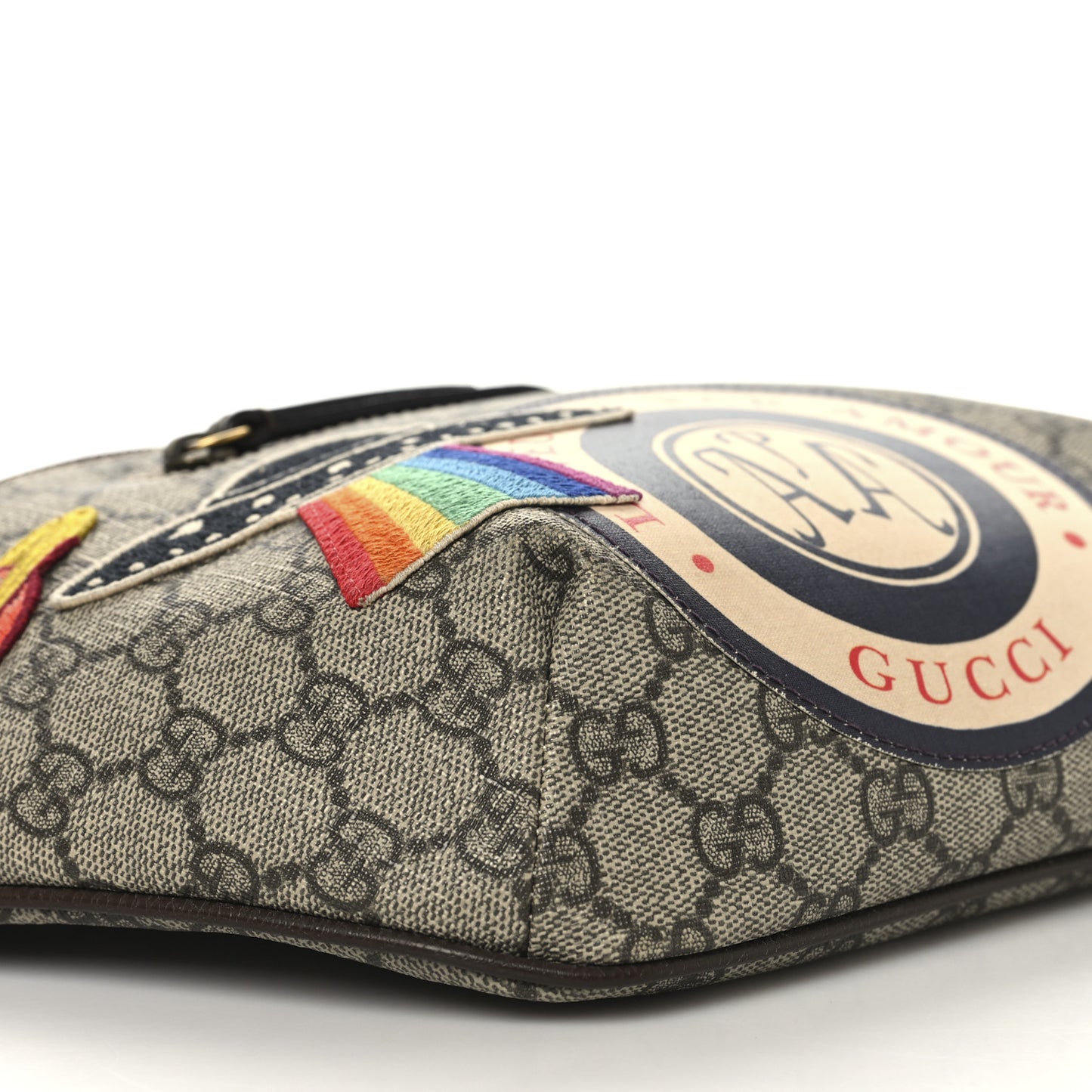 GG Supreme Monogram Courrier Belt Bag Beige New Acero