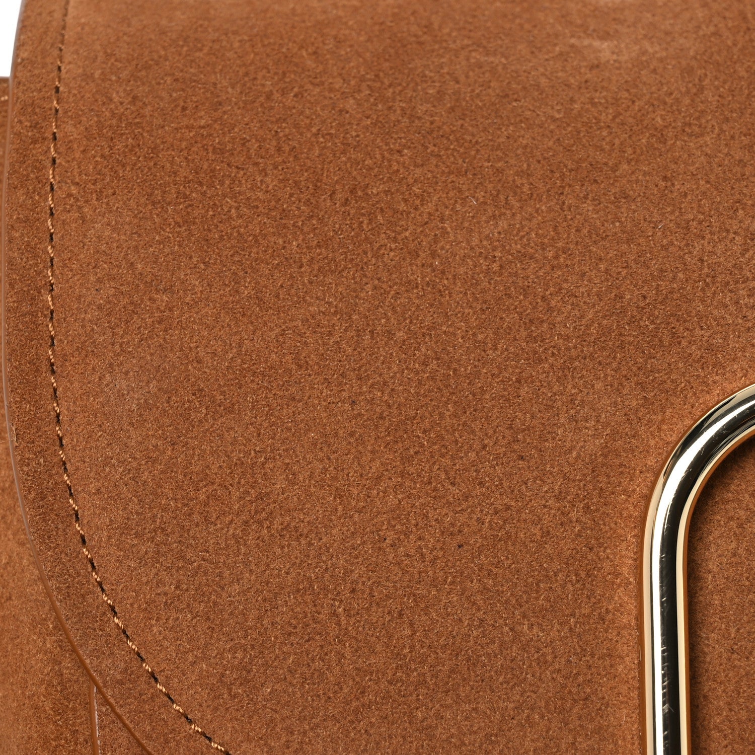 3.1 Phillip Lim Suede Calfskin Mini Alix Hunter Crossbody Bag Cinnamon 8 of 15