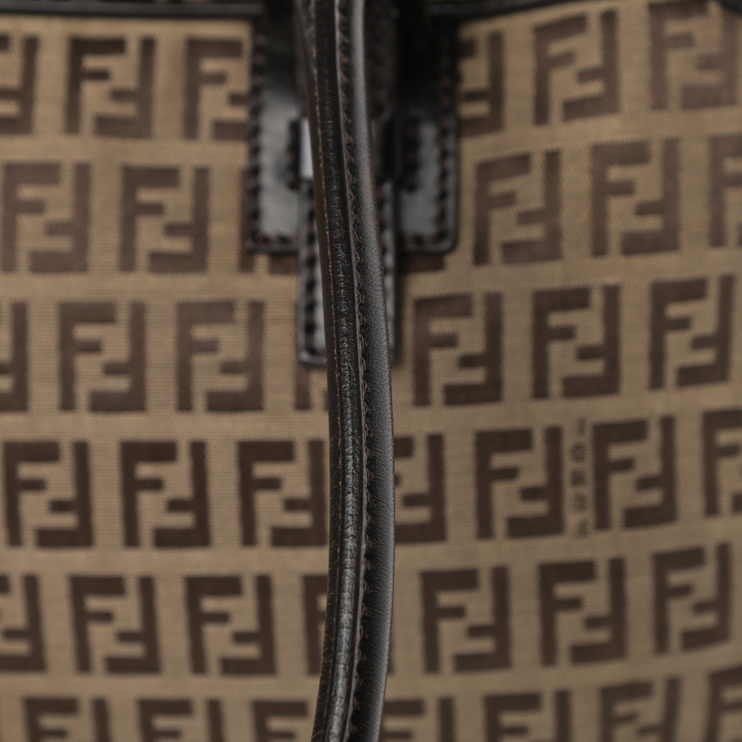 Fendi Zucchino Tote Brown 12 of 12