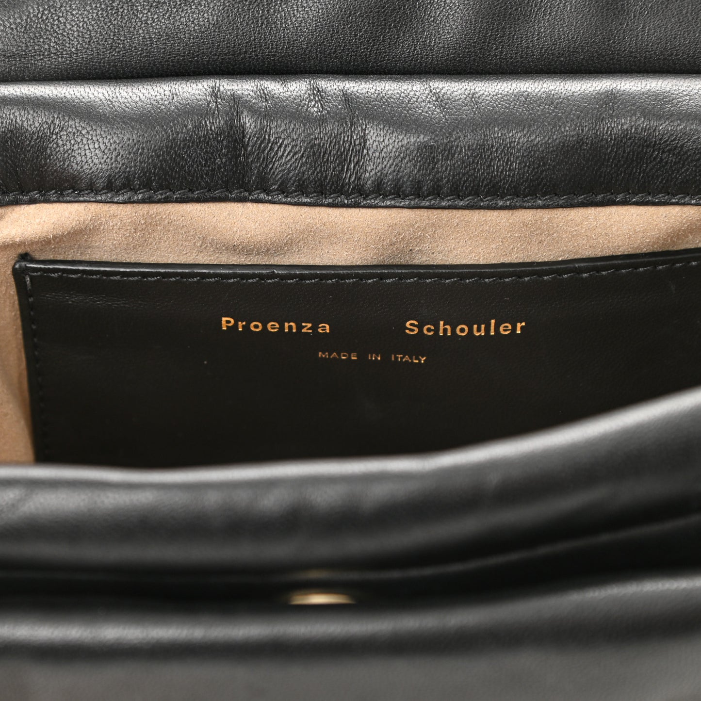 Lambskin PS Harris Small Shoulder Bag Black