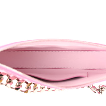 Burberry Lambskin Small Olympia Chain Shoulder Bag Primrose Pink 4 of 9