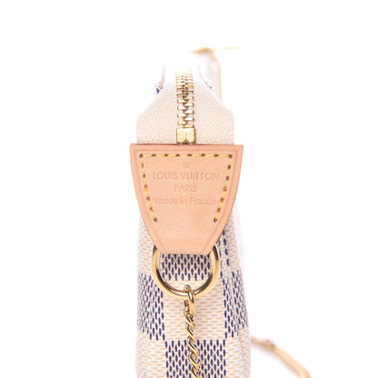 Louis Vuitton Damier Azur Mini Pochette Accessories 7 of 10