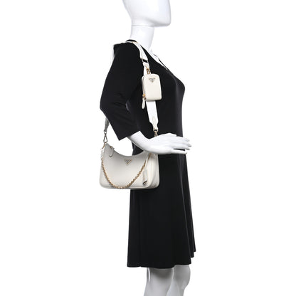 Prada Saffiano Re-Edition 2005 Shoulder Bag White 2 of 10