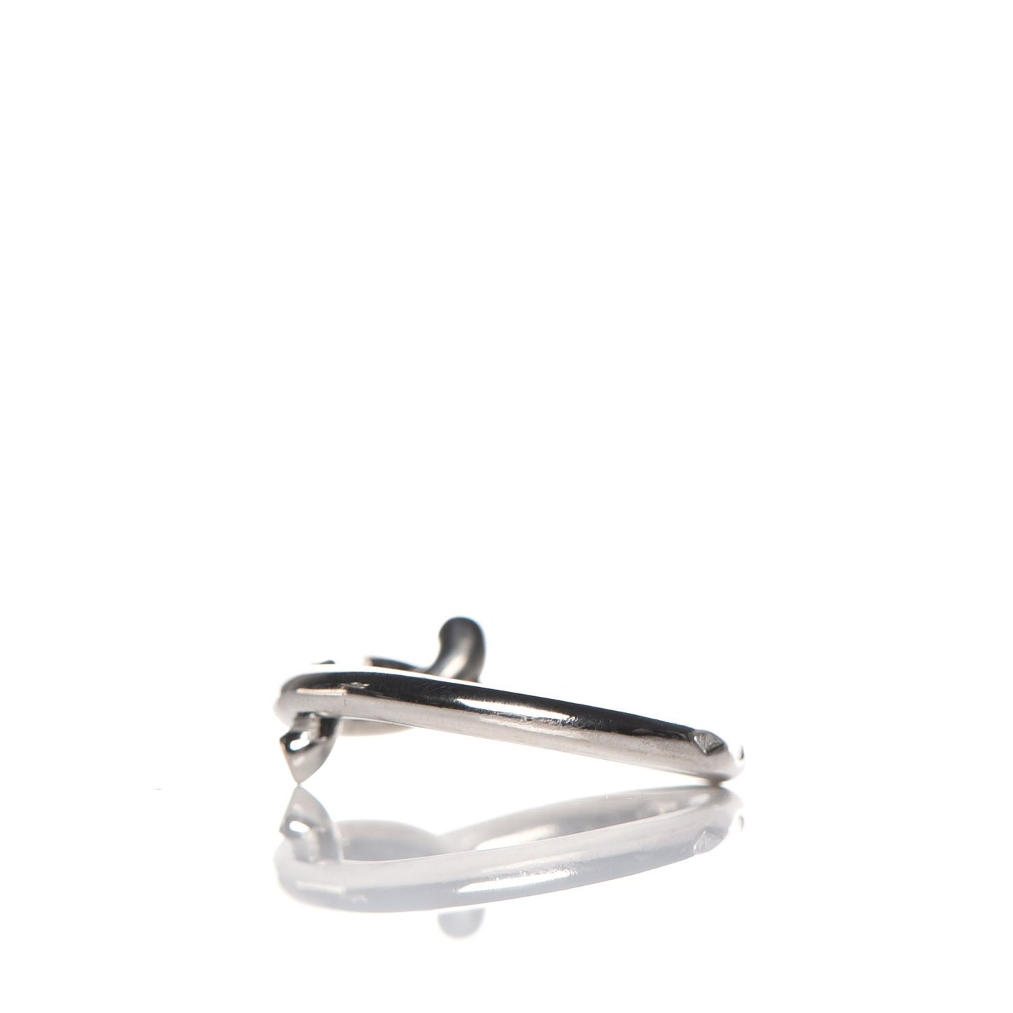 18K White Gold Entrelaces Ring 50 5.75
