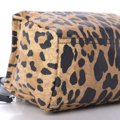 Givenchy Calfskin Leopard Print Small Pandora Multicolor 6 of 9