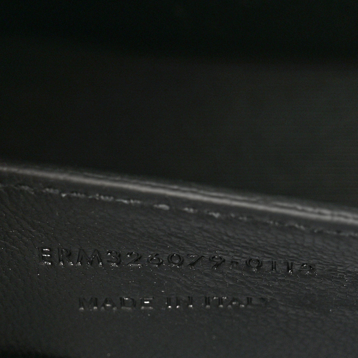 Grain De Poudre Monogram Cassandre Clutch Black