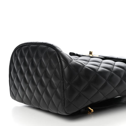 Chanel Lambskin Quilted Small Urban Spirit Backpack Black 9 of 9