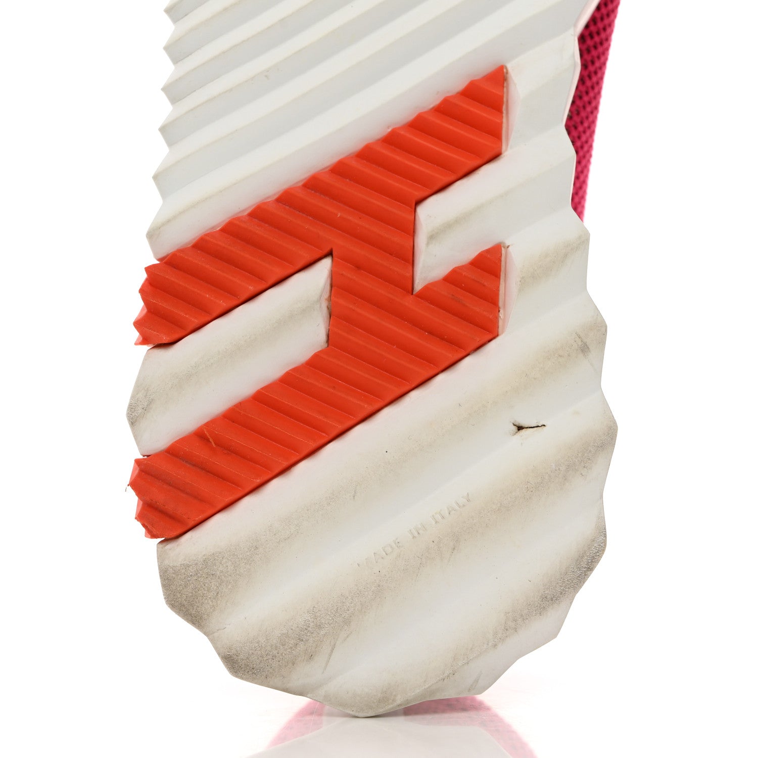 Hermes Air Mesh Suede Goatskin Bouncing Sneakers 38 Rose Multicolor 7 of 7