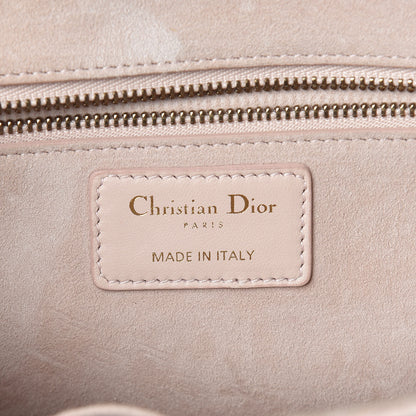 Christian Dior Lambskin Cannage Large Dioraddict Flap Rose Poudre 6 of 17