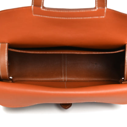 Hermes Barenia Halzan 31 Fauve Potiron 5 of 13