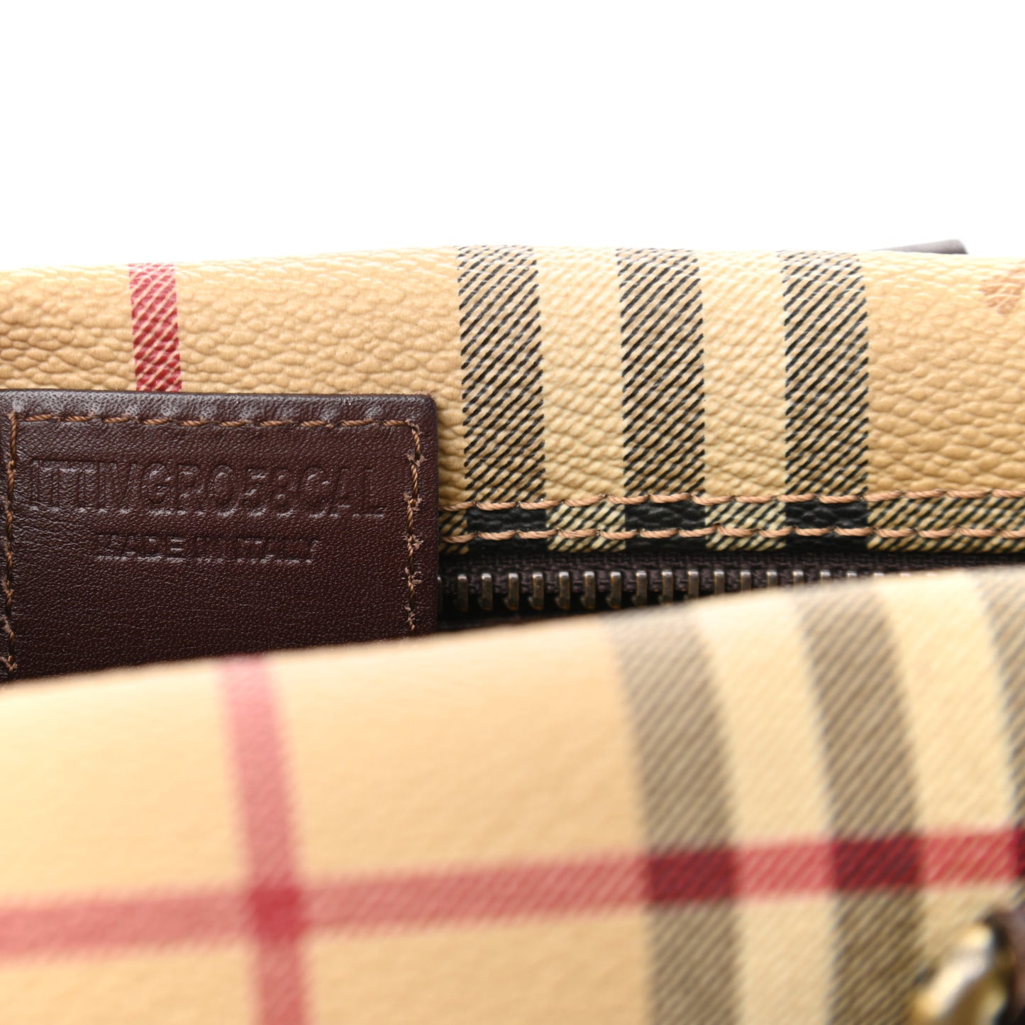 Haymarket Check Studded Bowler Brown
