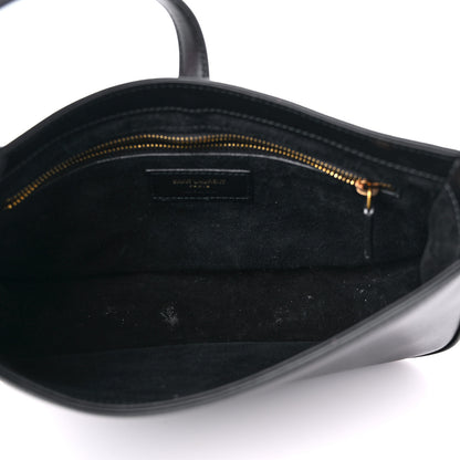 Saint Laurent Smooth Calfskin Le 5 A 7 Hobo Black 5 of 13