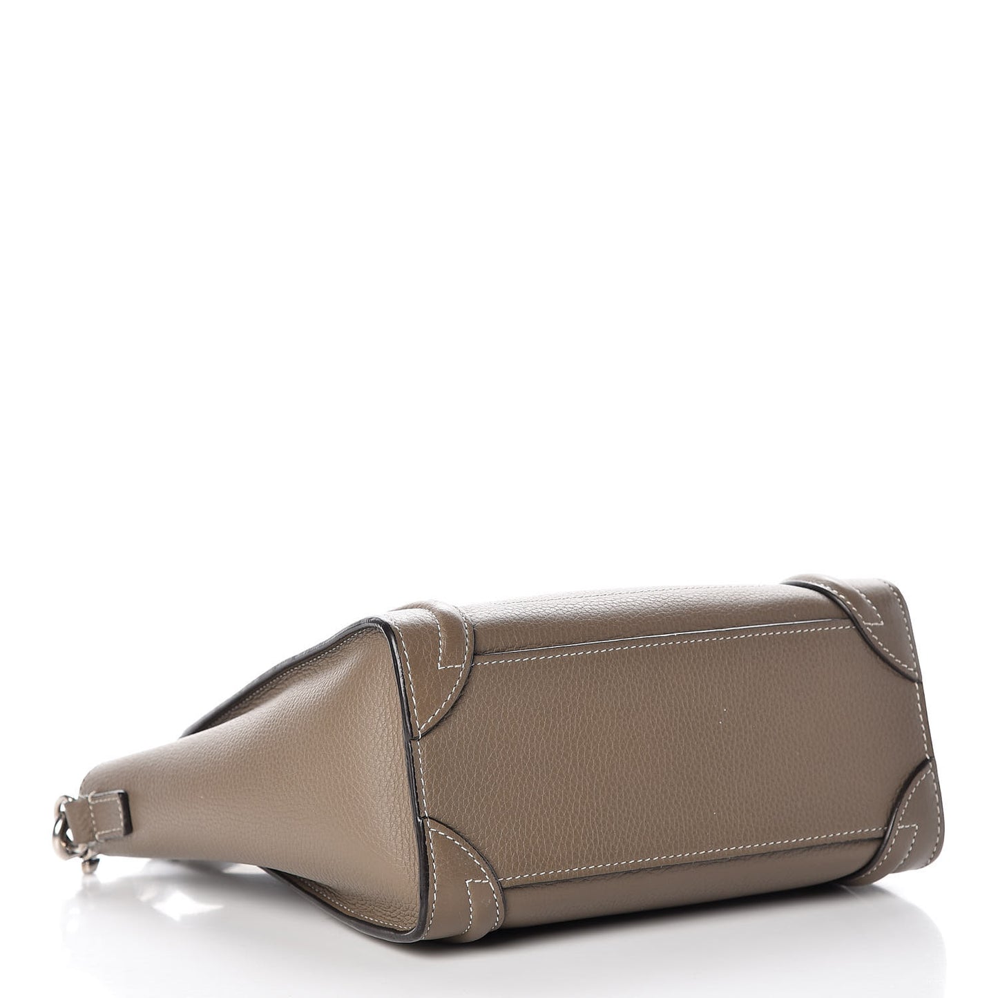Drummed Calfskin Nano Luggage Souris