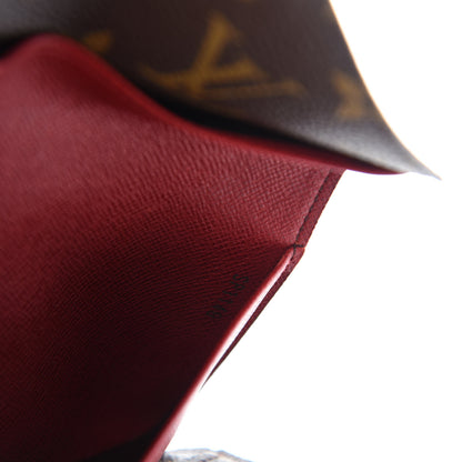 Louis Vuitton Monogram Josephine Wallet Red 9 of 9