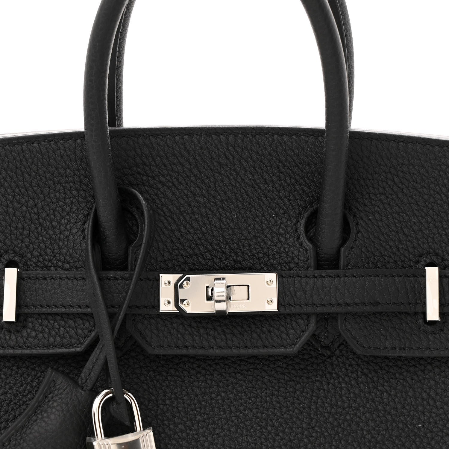 Hermes Togo Birkin 25 Black 7 of 10