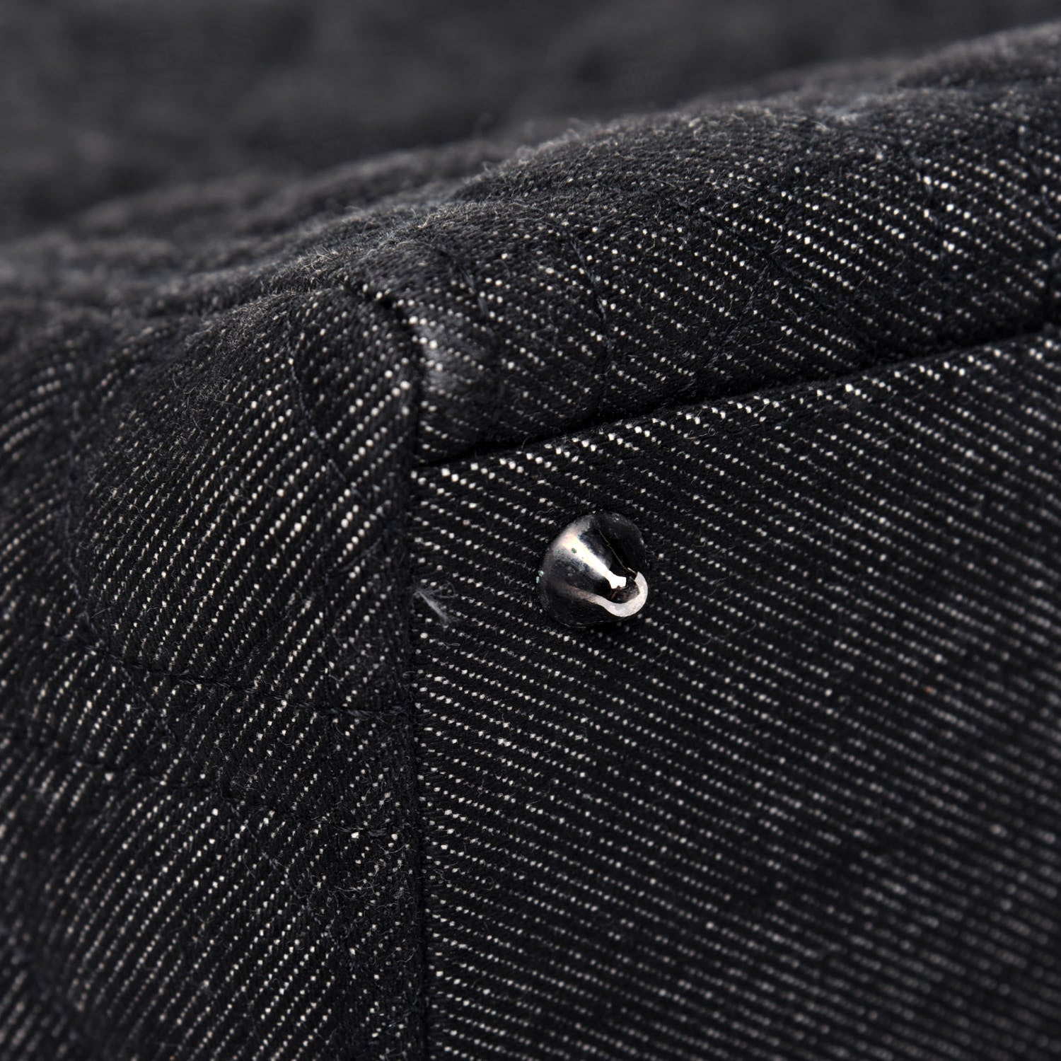 Christian Dior Denim Cannage Large Lady Dior Black 13 of 17