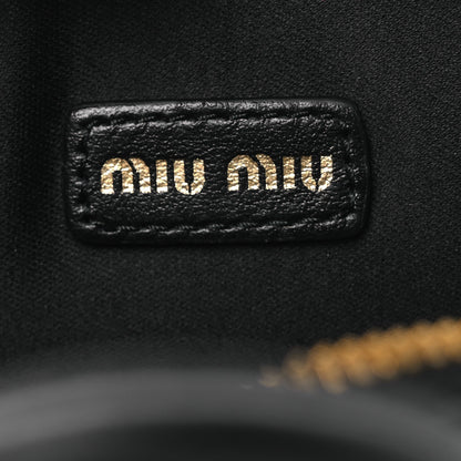 Miu Miu Nappa Micro Bag Black 6 of 10